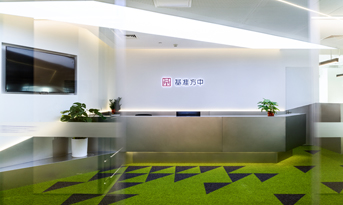 建筑設(shè)計公司辦公室裝修實景圖鑒賞，設(shè)計未來建筑