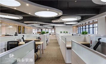 投資公司辦公室裝修設(shè)計，沉穩(wěn)大氣、鋼煉精簡！