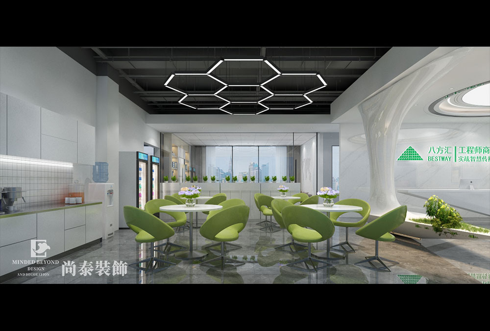 深圳寶安福永華豐智谷編程培訓機構(gòu)辦公室裝修設(shè)計 